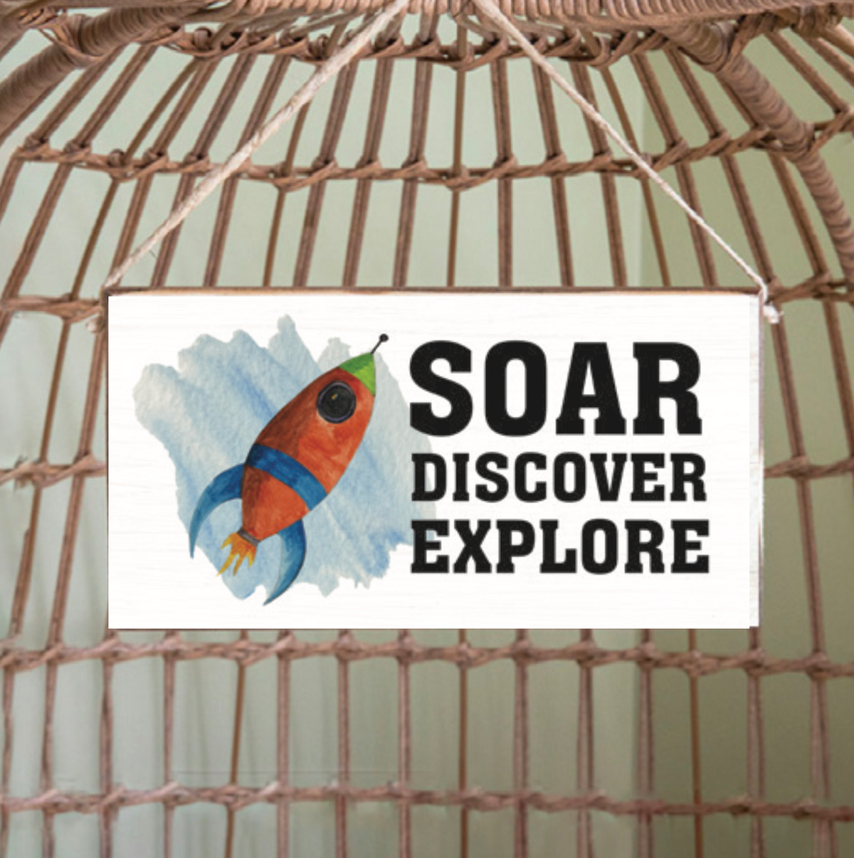 Soar Discover Explore Twine Sign