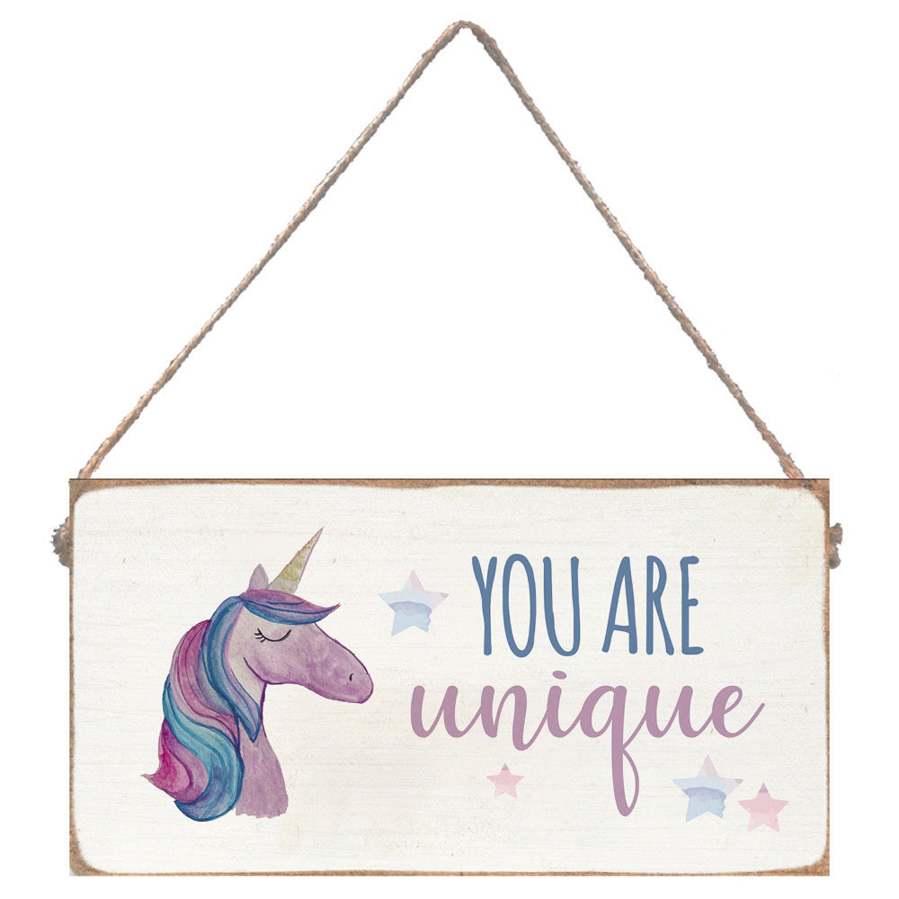 You Are Unique Twine Sign