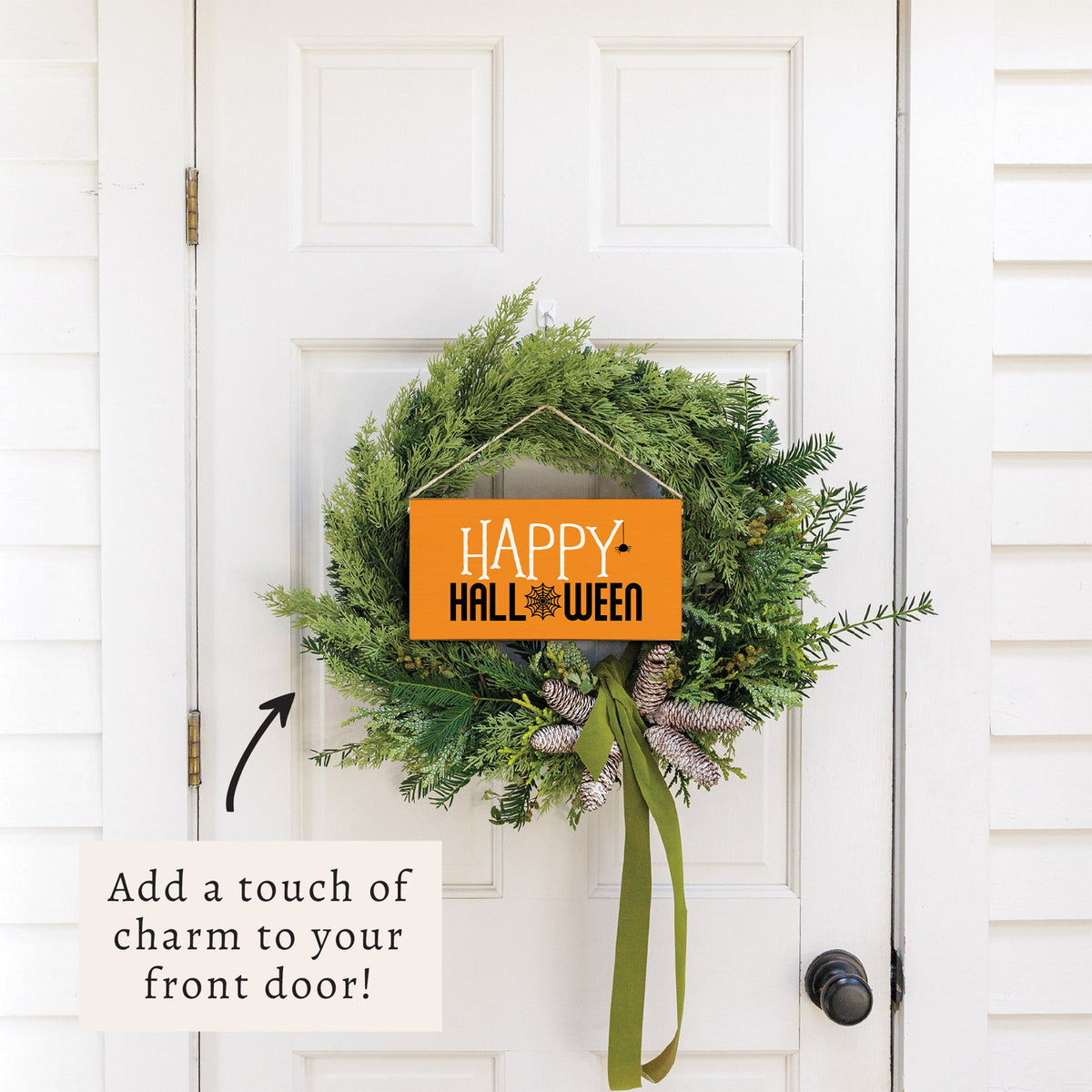 Happy Halloween Twine Sign