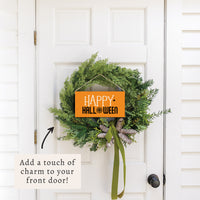Happy Halloween Twine Sign