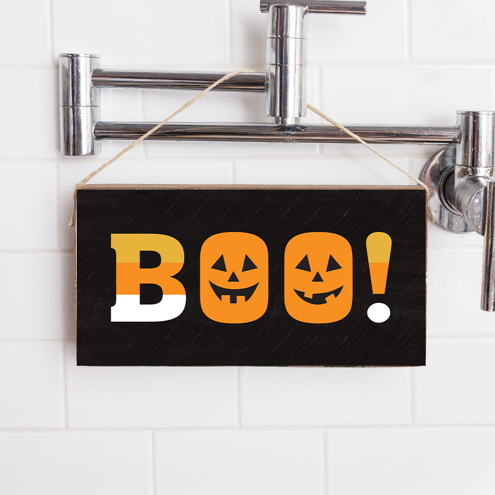 Boo Twine Hanging Sign