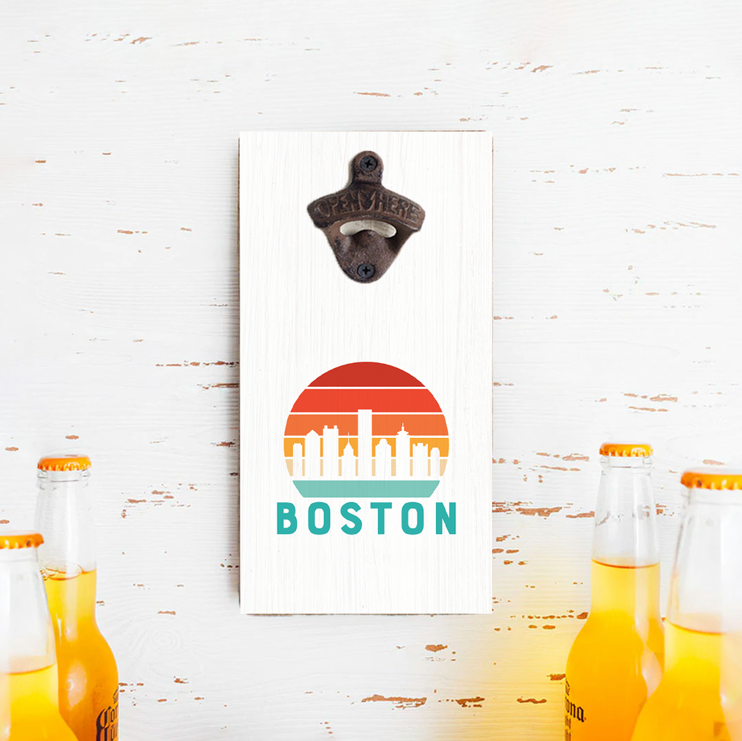 Boston Sunset Bottle Opener
