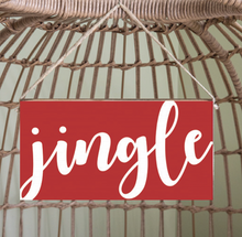 Load image into Gallery viewer, Jingle Twine Hanging Sign
