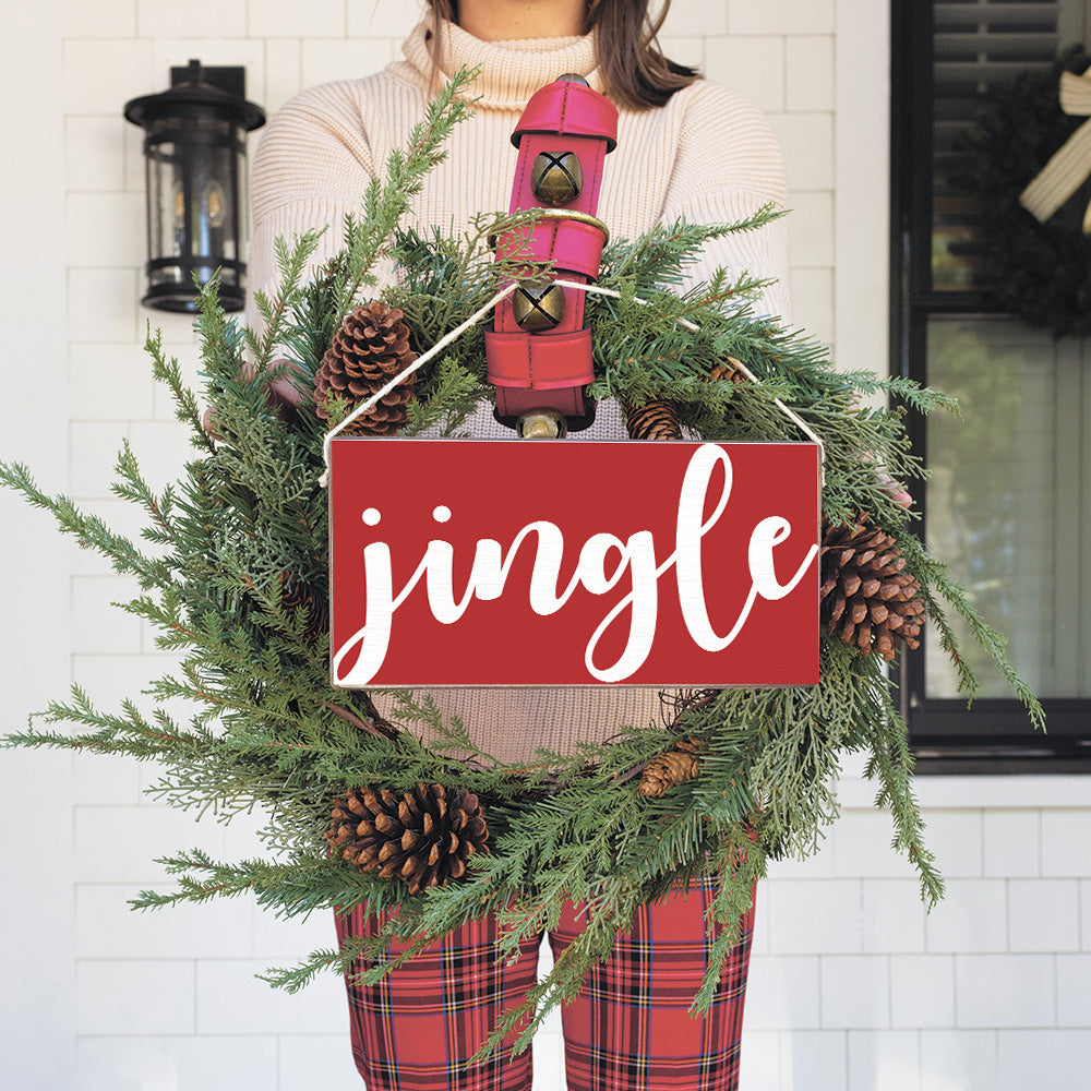 Jingle Twine Hanging Sign
