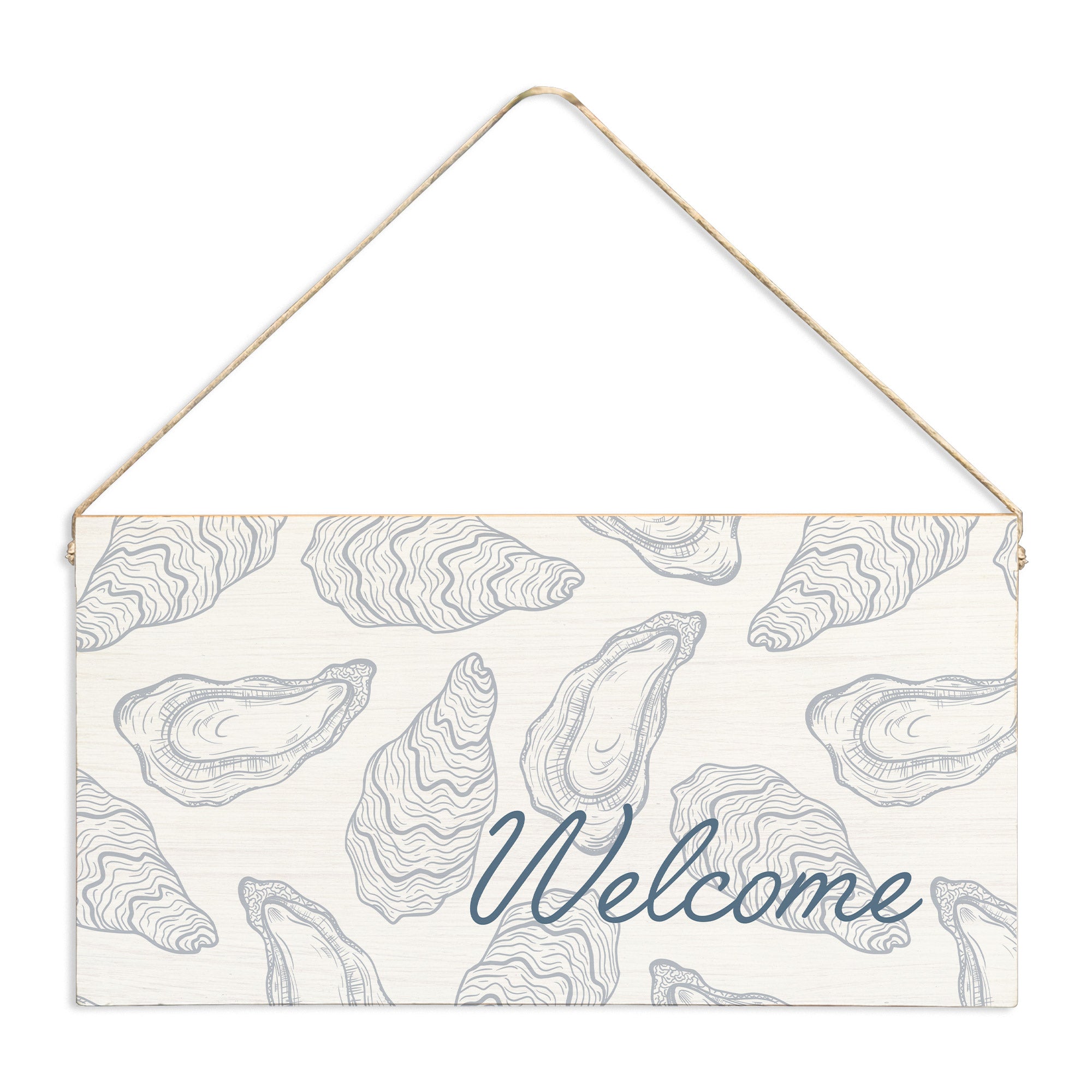 Oysters | Twine Sign – Rustic Marlin