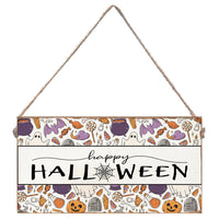 Spooky Happy Halloween Twine Sign