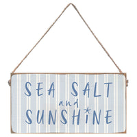 Sea Salt and Sunshine Twine Sign