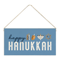 Happy Hanukkah Twine Sign