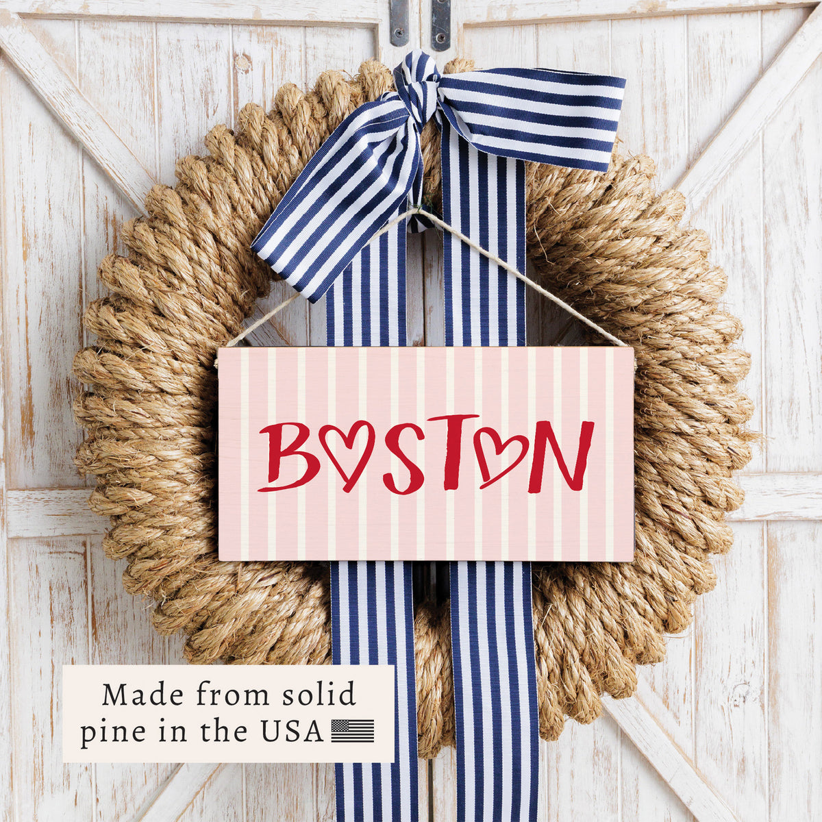 Boston Love Twine Sign