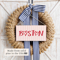 Boston Love Twine Sign