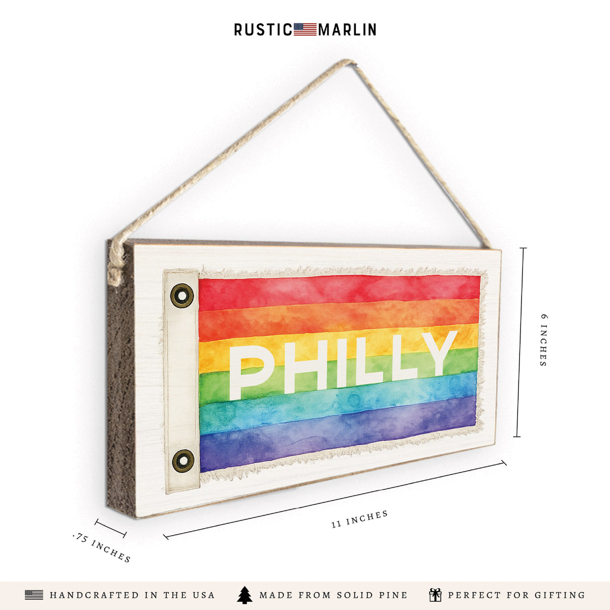 Pride Personalize Twine Sign