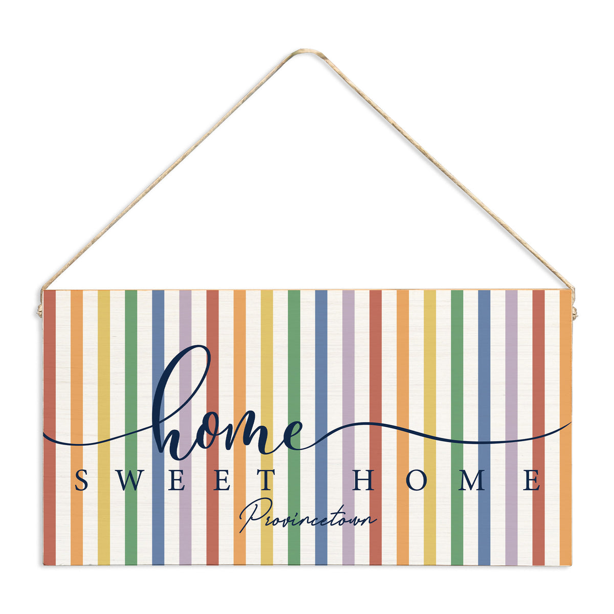 Home Sweet Home Personalized Twine Sign