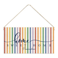 Home Sweet Home Personalized Twine Sign