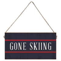 Navy/Red Personalized Twine Sign