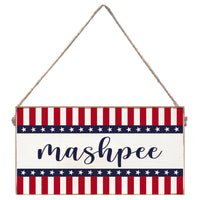 Star Spangled Personalized Twine Sign
