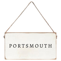 Classic Personalized Twine Sign