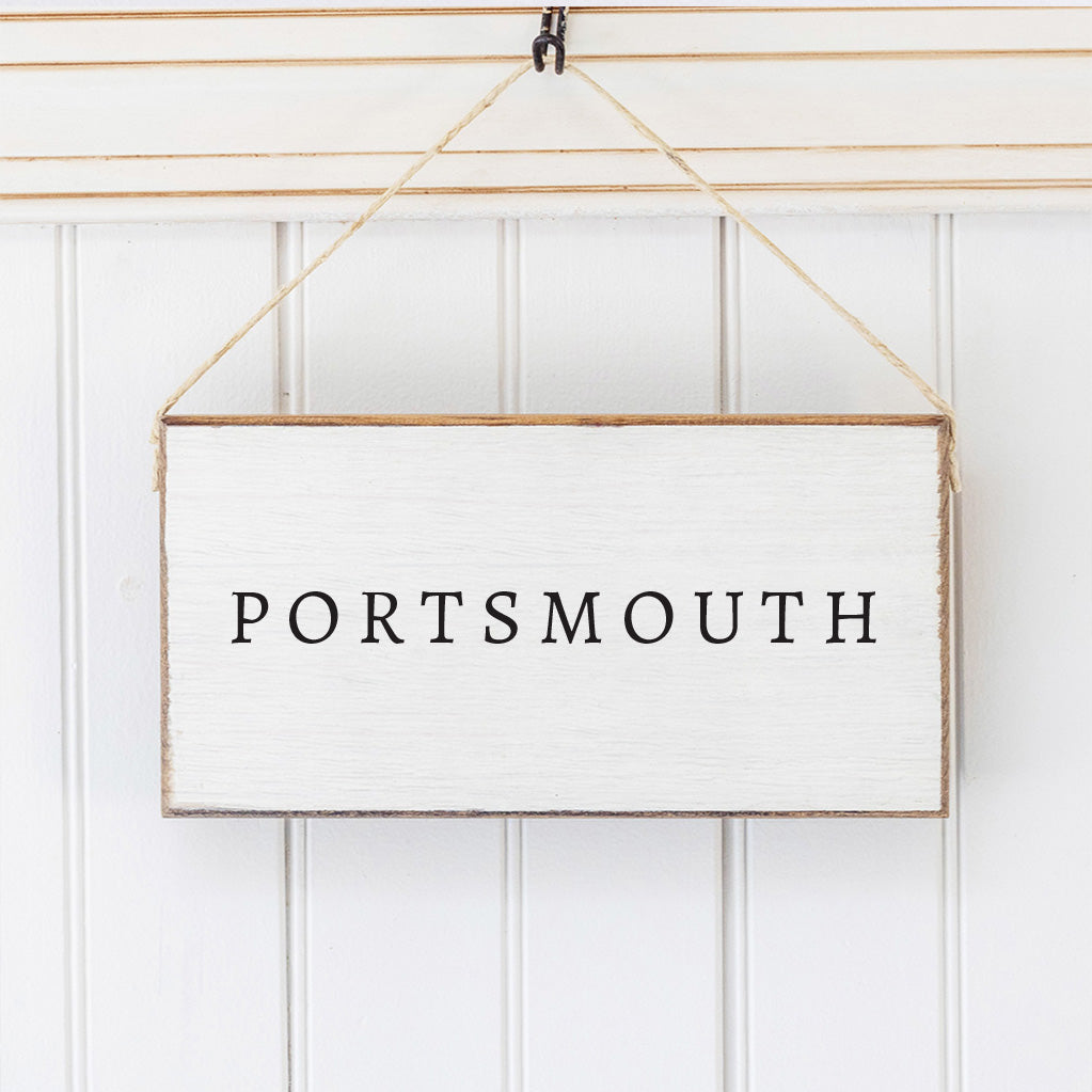 Classic Personalized Twine Sign