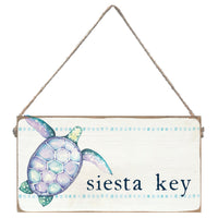 Sea Turtle Personalized Twine Sign