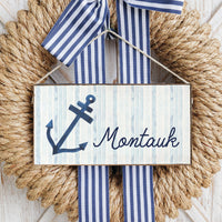 Welcome Anchor Canva Personalized Twine Sign