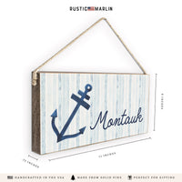 Anchor Personalized Twine Sign