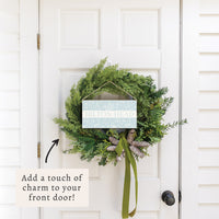 Ocean Breeze Personalized Twine Sign