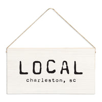 Local City Personalized Twine Sign