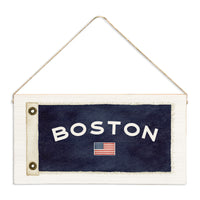 American Vintage Flag Personalized Twine Sign