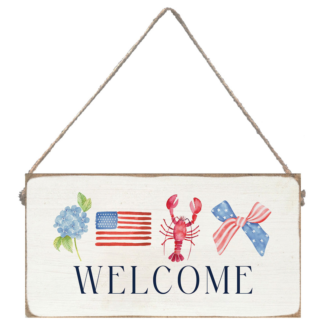 American Icons Twine Sign