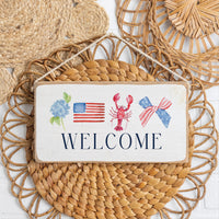 American Icons Twine Sign