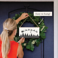 And To All A Goodnight Twine Sign