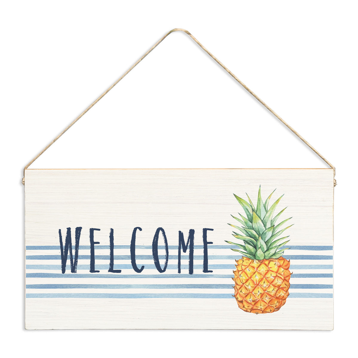 Pineapple Welcome Twine Sign