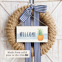 Pineapple Welcome Twine Sign