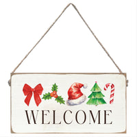 Christmas Icons Twine Sign