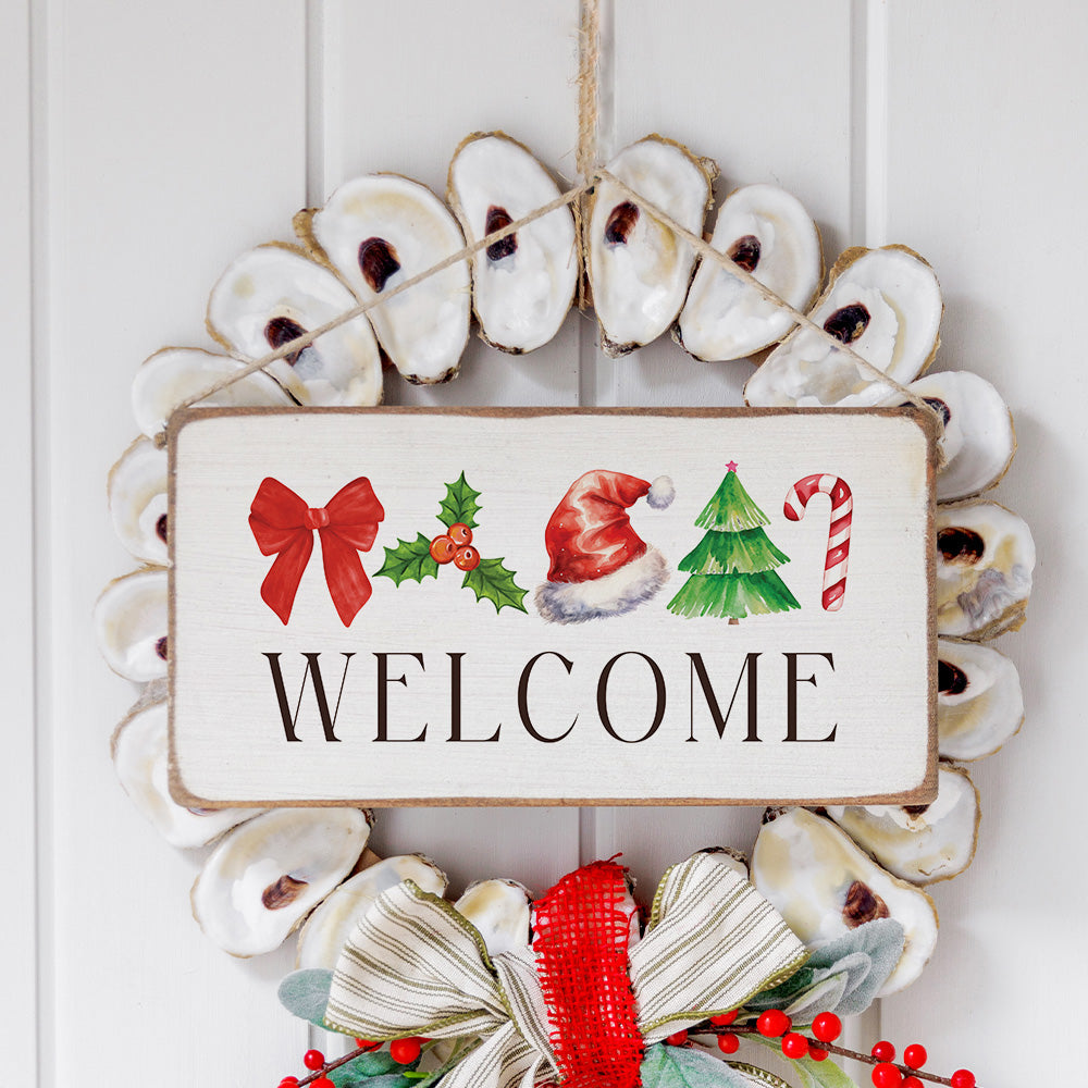 Christmas Icons Twine Sign