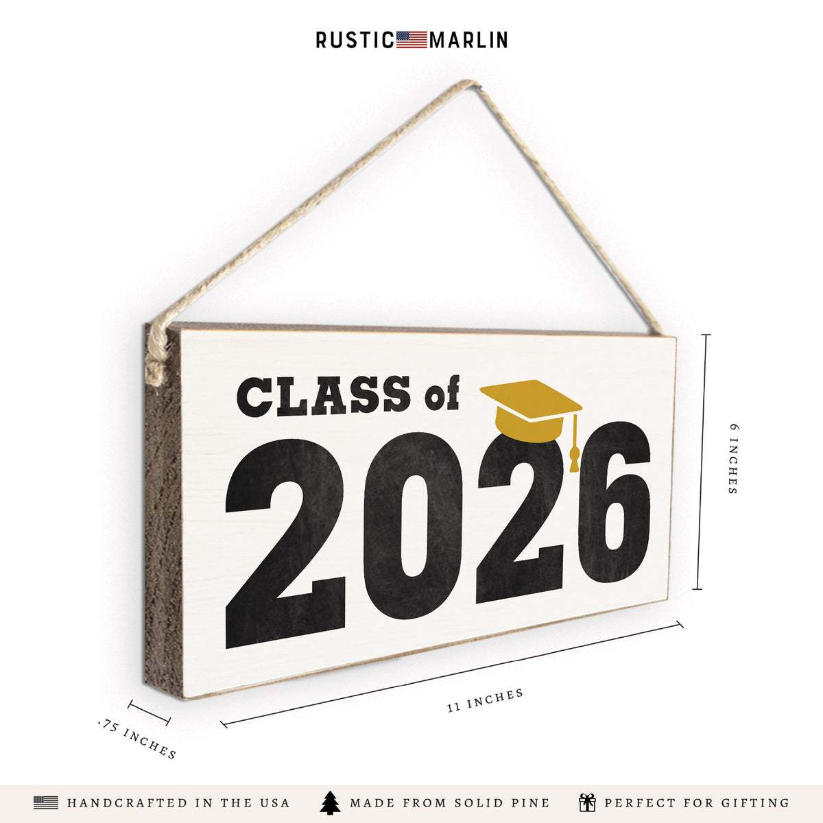 Class Of 2026 Twine Sign