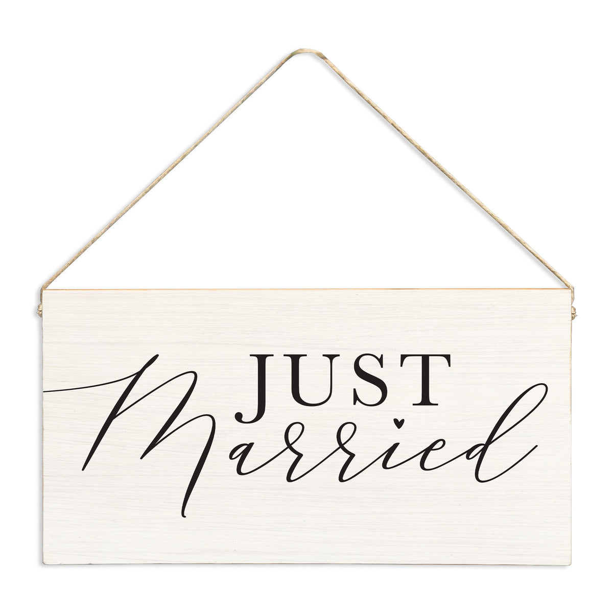 Just Married Twine Sign