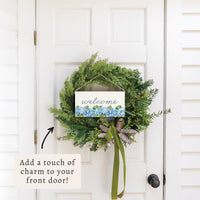 Hydrangea Bloom Twine Sign