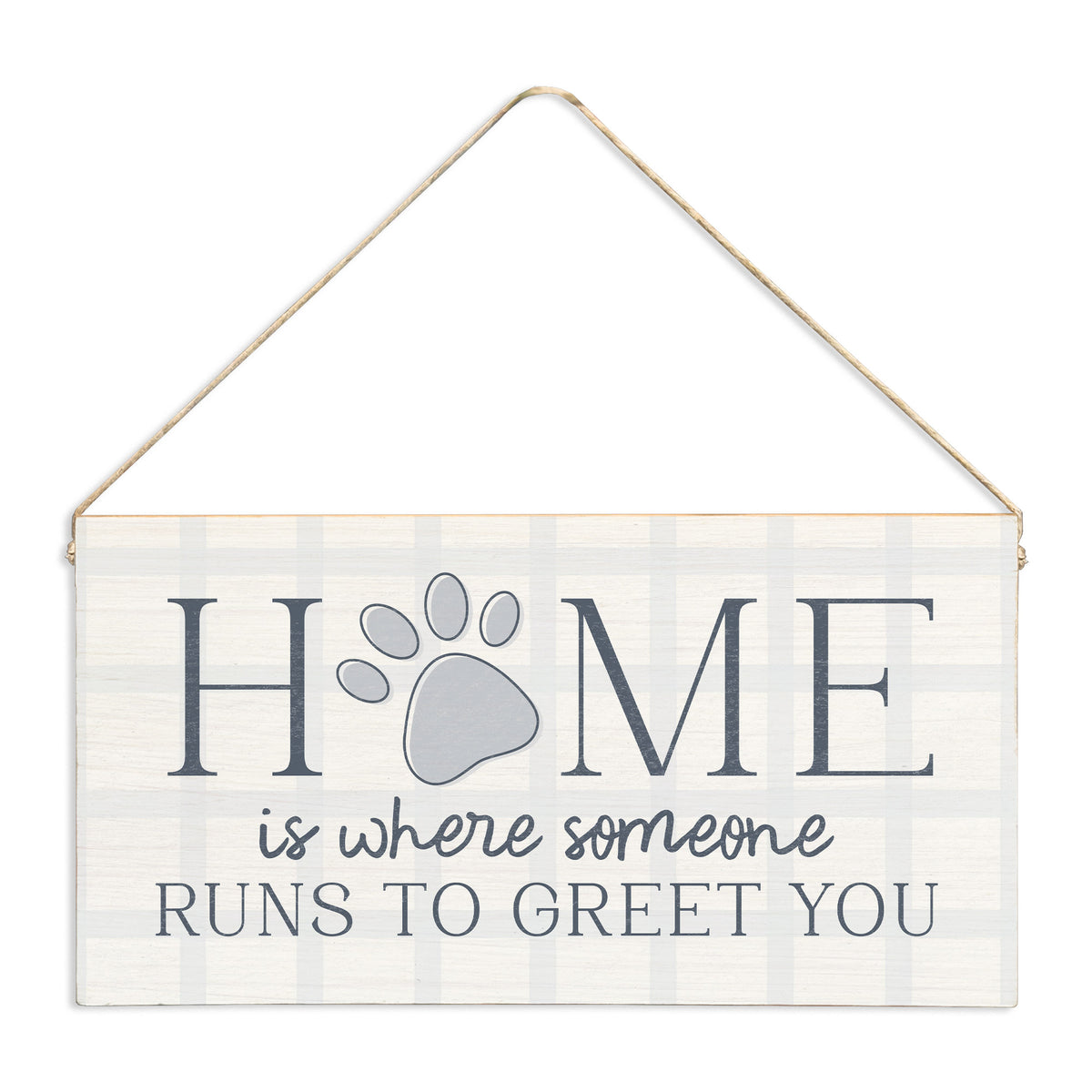 Home Is Where Someone Twine Sign