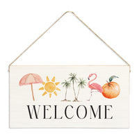Southern Sunshine Icons Welcome Twine Sign