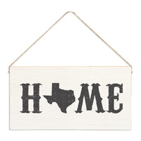 Texas State Home Twine Sign