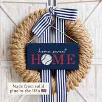 Home Sweet Home Sox Twine Sign