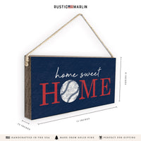 Home Sweet Home Sox Twine Sign