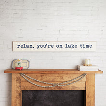 Load image into Gallery viewer, Personalized Relax Barn Wood Sign
