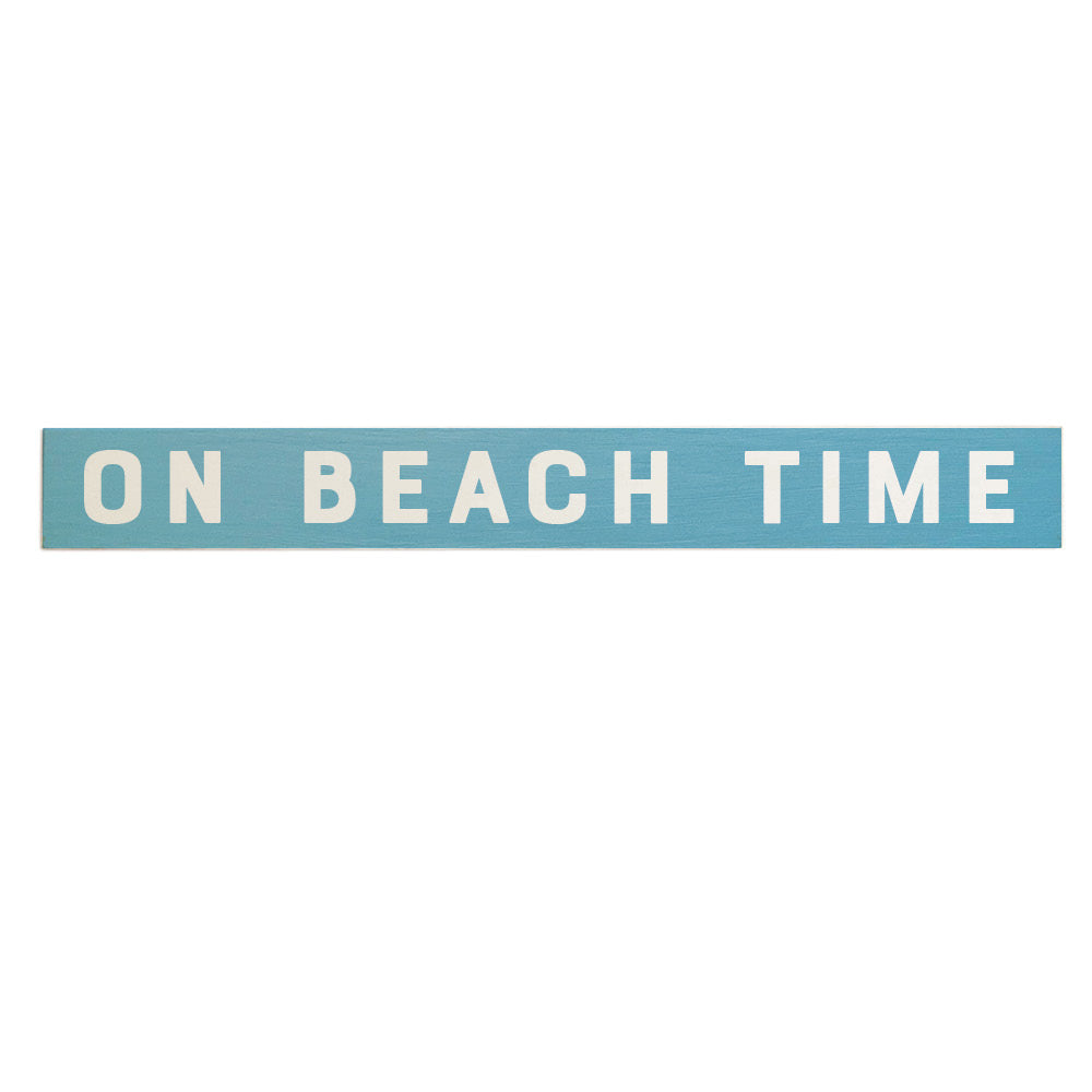 Surf Blue Personalized Barnwood Sign