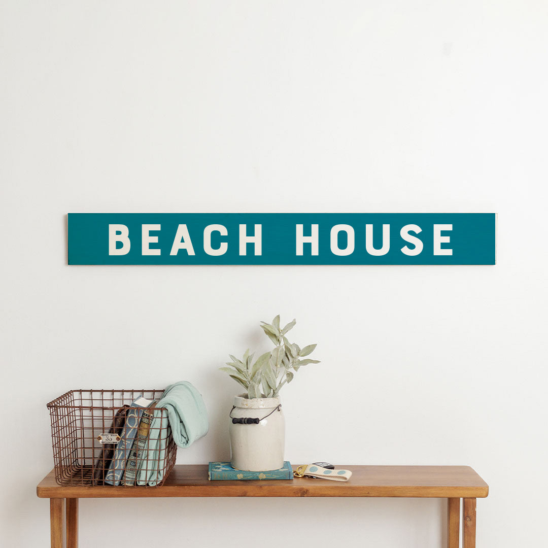 Personalized Ocean Barn Wood Sign