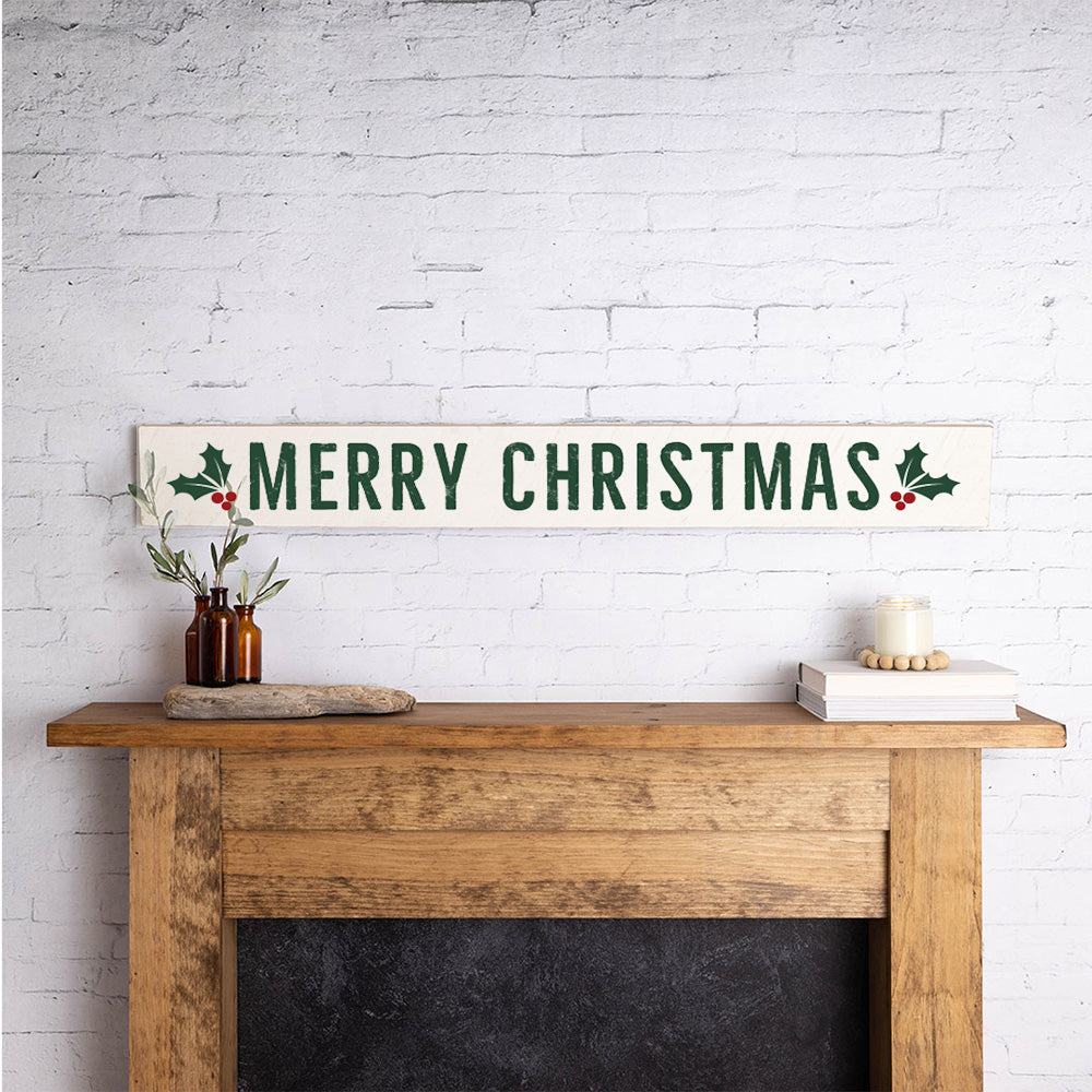 Merry Christmas Barn Wood Sign