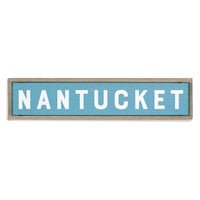 Blue Personalized Barnwood Sign 10x44