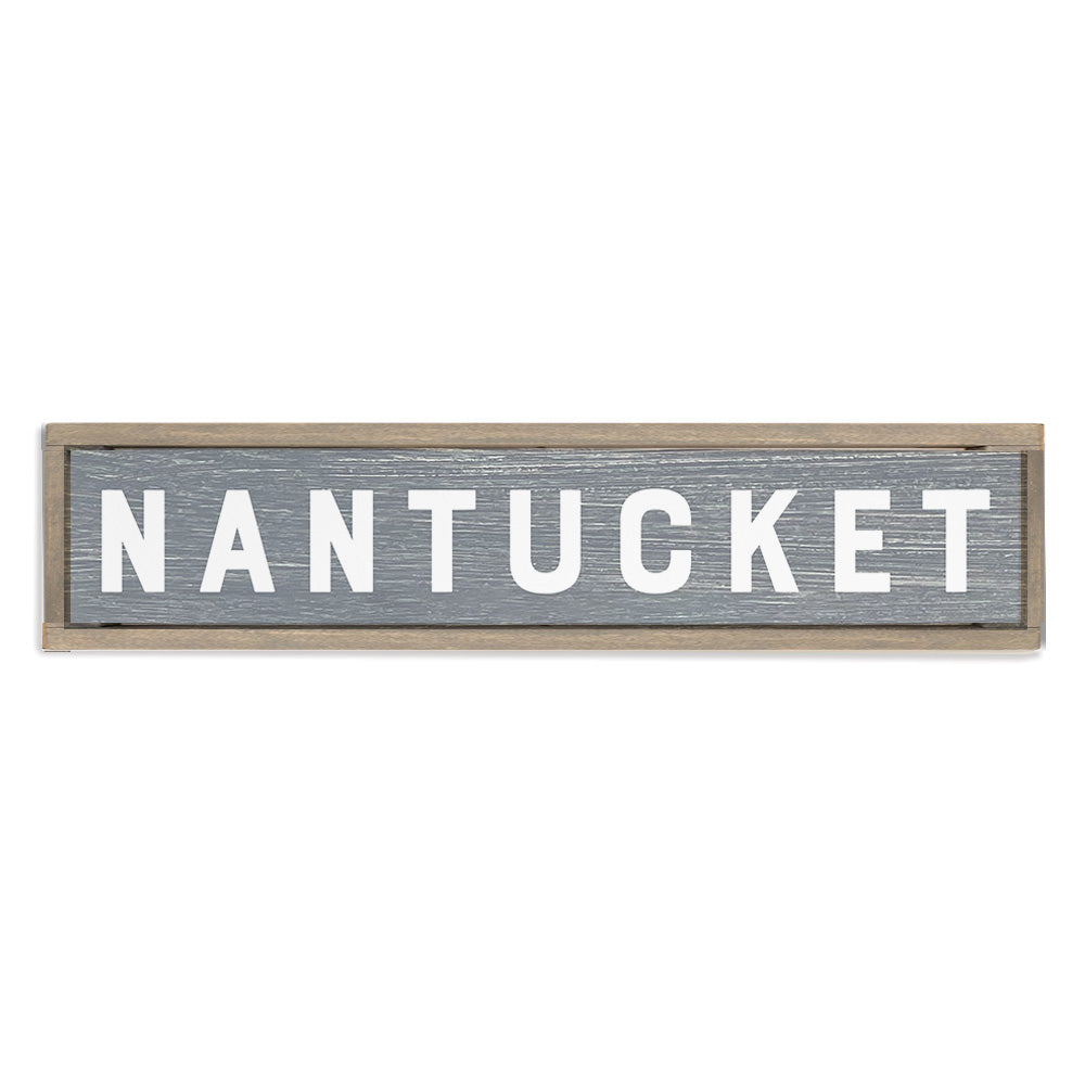 Grey Personalized Barnwood Sign 10x44
