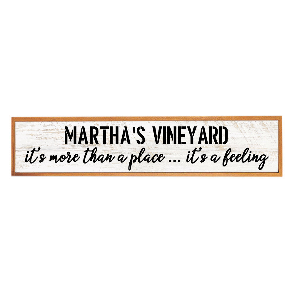 Place Is a Feeling Personalized Barn Wood Sign