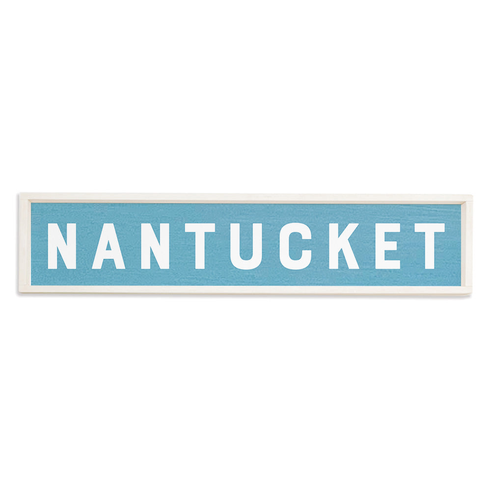 Blue Personalized Barnwood Sign 10x44